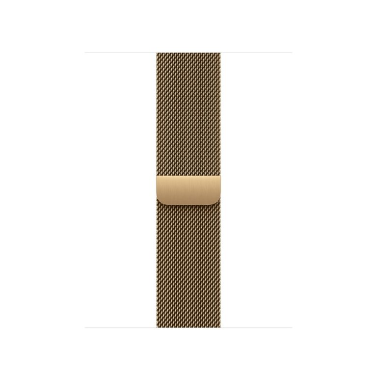Apple Milanese Loop 42mm Smartwatch Band Stainless Steel Radiant Gold