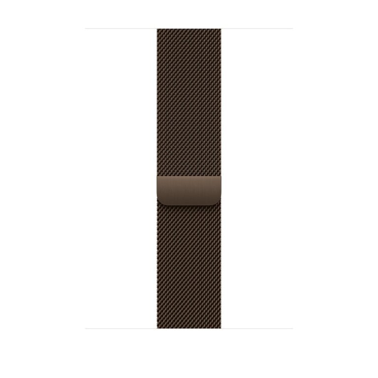 Apple Milanese Loop Watch Band for Apple Watch 46mm Stainless Steel Dark Bronze S/M