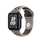 Apple Nike Sport Band for Apple Watch 38mm 40mm 41mm Pavement Grey Rubber S/M Band Size