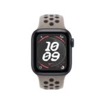 Apple Nike Sport Band for Apple Watch 38mm 40mm 41mm Pavement Grey Rubber S/M Band Size