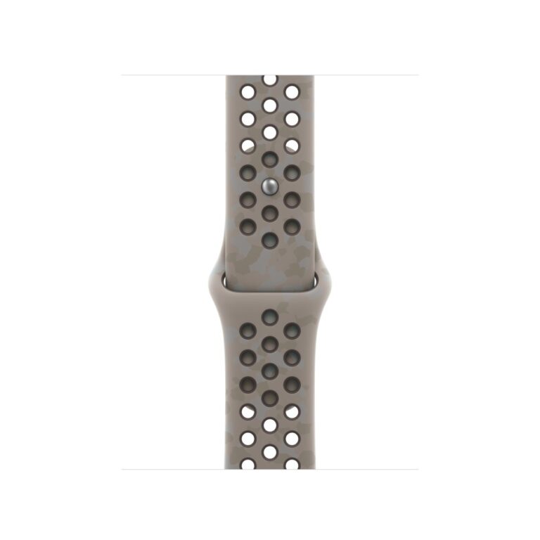 Apple Nike Sport Band for Apple Watch 38mm 40mm 41mm Pavement Grey Rubber S/M Band Size