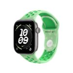 Apple Nike Sport Band Green Spark Rubber M/L Compatible with Apple Watch 38mm 40mm 41mm 42mm