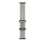 Apple Ocean Band Silicone for 44mm 45mm 46mm 49mm Smartwatch Translucent Gray Black Titanium Buckle