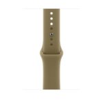 Apple Sport Band 46mm Olive Rubber S/M Size Compatible with Watch 44mm 45mm 46mm 49mm