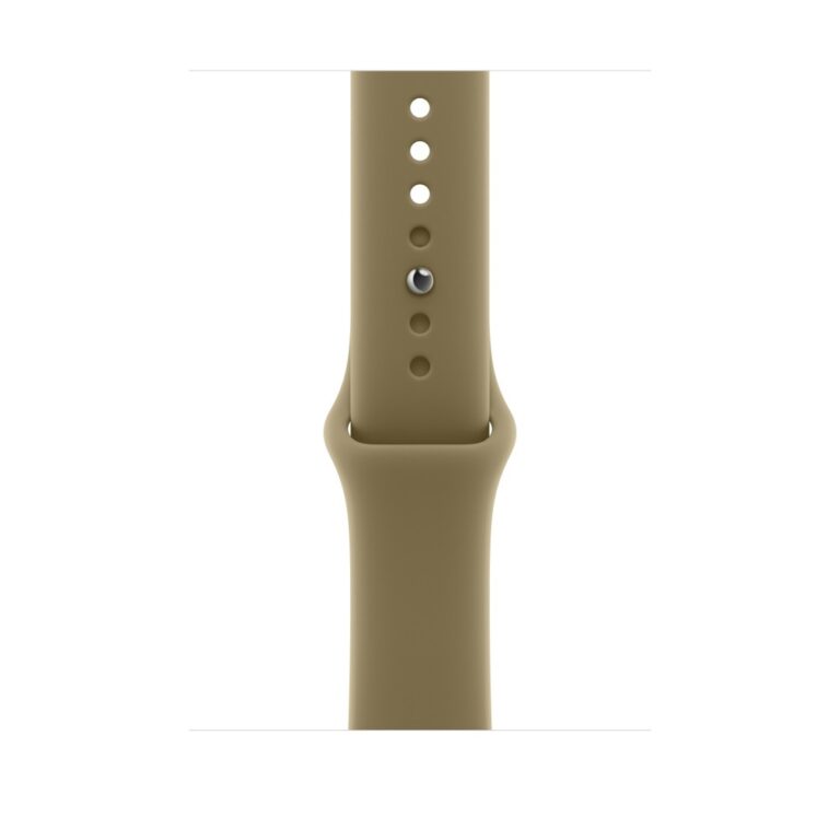 Apple Sport Band 46mm Olive Rubber S/M Size Compatible with Watch 44mm 45mm 46mm 49mm