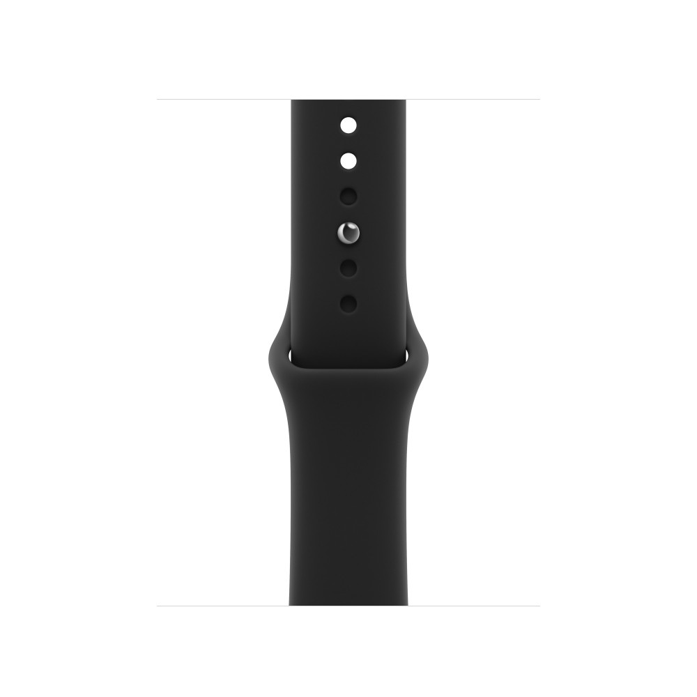 Apple Sport Band for Apple Watch 38mm 40mm 41mm 42mm Black Rubber M/L Apple Sport Band for Apple Watch 38mm 40mm 41mm 42mm Black Rubber M/L