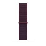 Apple Sport Loop Band for 44mm 45mm 46mm 49mm Watch Burgundy