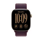 Apple Sport Loop Band for 44mm 45mm 46mm 49mm Watch Burgundy