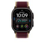 Apple Trail Loop Watch Band for Apple Watch 49mm M/L Burgundy