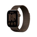 Apple Watch 42mm Milanese Loop Band Stainless Steel Magnetic Clasp Dark Bronze