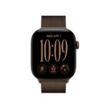 Apple Watch 42mm Milanese Loop Band Stainless Steel Magnetic Clasp Dark Bronze