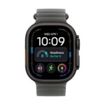 Apple Watch Ultra 4 Smartwatch 49mm Black Titanium GPS Cellular 64GB watchOS 27 with Translucent Ocean Band