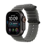 Apple Watch Ultra 4 Smartwatch 49mm Black Titanium GPS Cellular 64GB watchOS 27 with Translucent Ocean Band