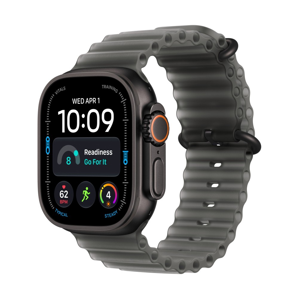 Apple Watch Ultra 4 Smartwatch 49mm Black Titanium GPS Cellular 64GB watchOS 27 with Translucent Ocean Band Apple Watch Ultra 4 Smartwatch 49mm Black Titanium GPS Cellular 64GB watchOS 27 with Translucent Ocean Band