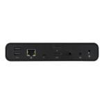 ASUS DC300 Triple Display USB-C Dock 90W Power Delivery 3 Monitors HDMI 2.0 DisplayPort 1.4 Ethernet SD Card Reader Black