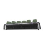 ASUS Jelly75 KD201 Mechanical Keyboard Wireless Wired 75% White Backlit Green Beige Orange