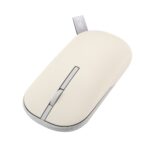 ASUS Marshmallow MD100 Wireless Mouse Bluetooth RF 1600 DPI 3 Buttons Ambidextrous Beige Green