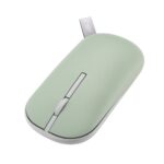 ASUS Marshmallow MD100 Wireless Mouse Bluetooth RF 1600 DPI 3 Buttons Ambidextrous Beige Green