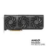 ASUS Prime Radeon RX 9070 GRE Graphics Card 12 GB GDDR6 VRAM 3 Fan Cooling PCI Express 5.0 HDMI 2.1b DisplayPort 2.1a