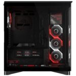 ASUS ROG Cronox GR801 ARGB Full Tower Gaming with 9.2" IPS Display, E-ATX Compatible, Black