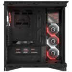 ASUS ROG Cronox GR801 ARGB Full Tower Gaming with 9.2" IPS Display, E-ATX Compatible, Black