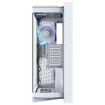 ASUS ROG Cronox GR801 Full Tower Gaming Case E-ATX Support 9.2" IPS Display ARGB Vertical GPU Mount Back Connect White