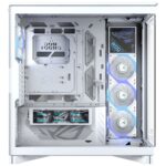 ASUS ROG Cronox GR801 Full Tower Gaming Case E-ATX Support 9.2" IPS Display ARGB Vertical GPU Mount Back Connect White