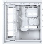 ASUS ROG Cronox GR801 Full Tower Gaming Case E-ATX Support 9.2" IPS Display ARGB Vertical GPU Mount Back Connect White
