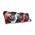 ASUS ROG Eurux GR120 ARGB Reverse Fan 120mm Triple Pack Black White