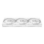 ASUS ROG Eurux GR120 ARGB Reverse Fan White 120mm 3 Pack 70 CFM 2200 RPM