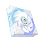 ASUS ROG Eurux GR120 ARGB Reverse Fan White 120mm 3 Pack 70 CFM 2200 RPM