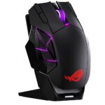 ASUS ROG Spatha X 65K Gaming Mouse Wireless & Wired 65000 DPI 12 Programmable Buttons Black Right-hand Rechargeable