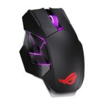 ASUS ROG Spatha X 65K Gaming Mouse Wireless & Wired 65000 DPI 12 Programmable Buttons Black Right-hand Rechargeable