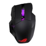 ASUS ROG Spatha X 65K Gaming Mouse Wireless & Wired 65000 DPI 12 Programmable Buttons Black Right-hand Rechargeable