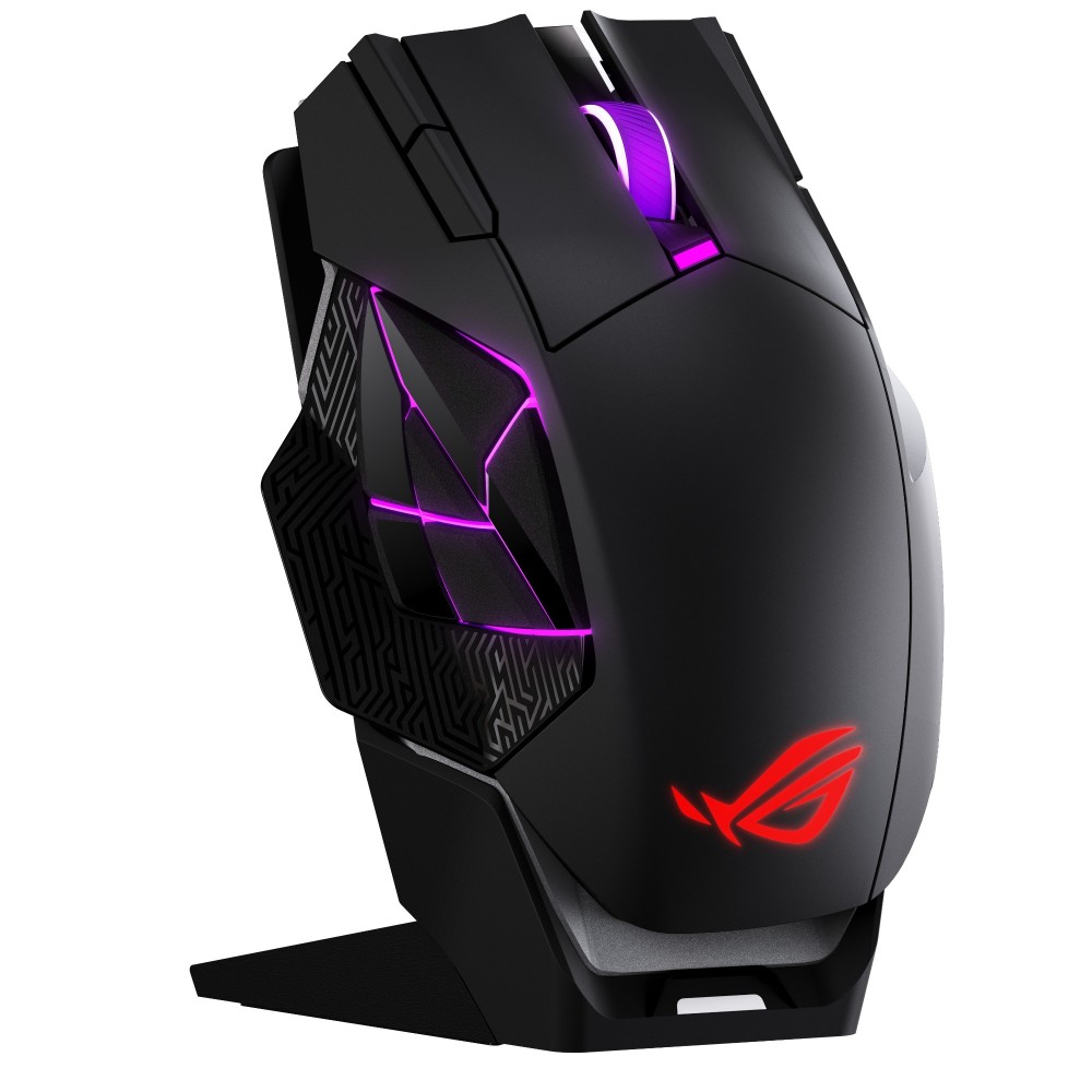 ASUS ROG Spatha X 65K Gaming Mouse Wireless & Wired 65000 DPI 12 Programmable Buttons Black Right-hand Rechargeable ASUS ROG Spatha X 65K Gaming Mouse Wireless & Wired 65000 DPI 12 Programmable Buttons Black Right-hand Rechargeable