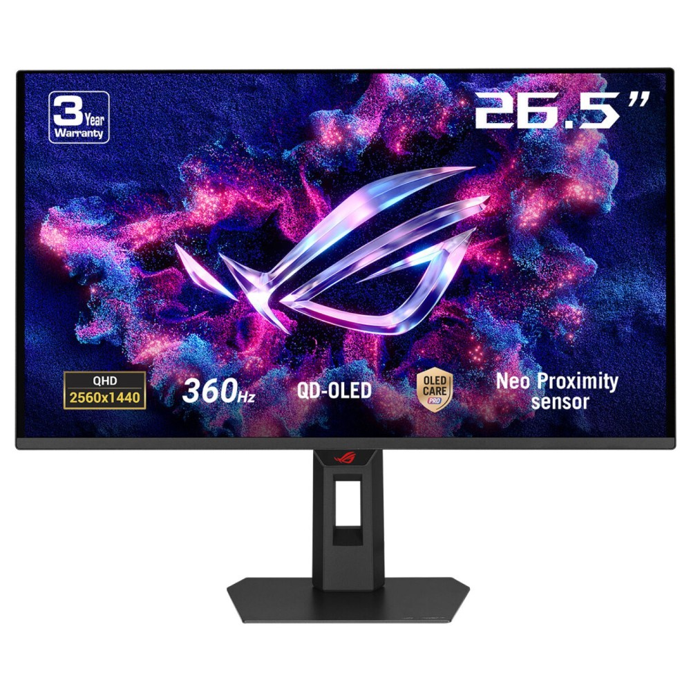 ASUS ROG Strix OLED XG27AQDNG Monitor 26.5" QHD 360 Hz QD-OLED Black ASUS ROG Strix OLED XG27AQDNG Monitor 26.5" QHD 360 Hz QD-OLED Black