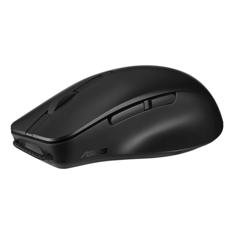 ASUS SmartO MD200 Wireless Mouse 4200 DPI 6 Programmable Buttons Bluetooth 2.4 GHz RF Black Right-hand