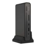 ASUS Triple Display USB-C Dock DC300 Docking Station 3 Display HDMI DisplayPort USB 3.2 Gen 2 90W PD SD Card Reader Black