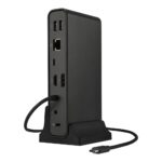 ASUS Triple Display USB-C Dock DC300 Docking Station 3 Display HDMI DisplayPort USB 3.2 Gen 2 90W PD SD Card Reader Black