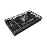 ASUS TUF Gaming ARGB PWM Fan Hub 6 Fan Connectors 6 ARGB Ports PWM Control SATA Power Black