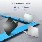 ASUS Vivobook Go 14 Laptop 14" Full HD IPS Intel N150 4 Core 8GB LPDDR5 128GB UFS Windows 11 Home Black