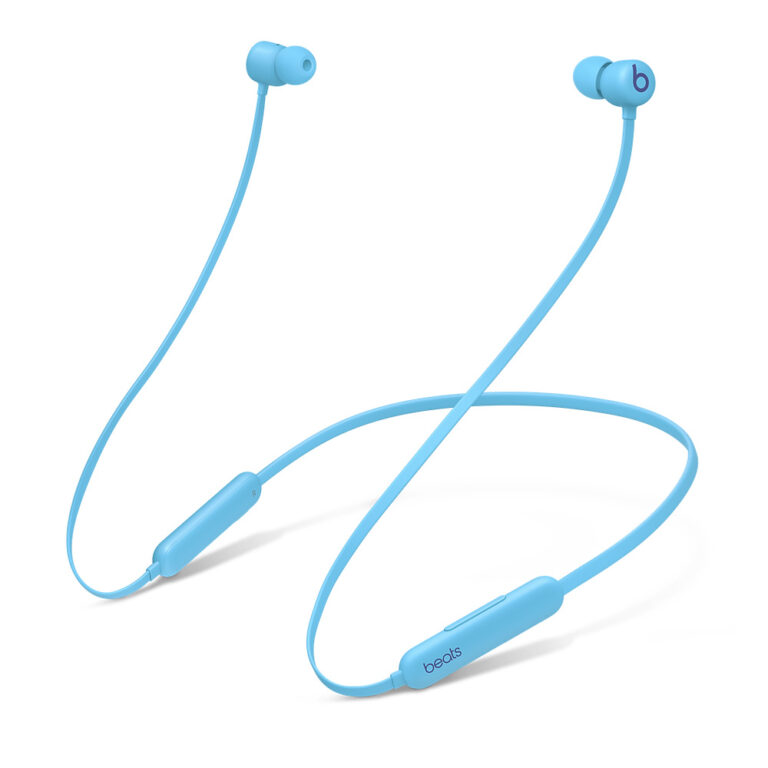 Beats by Dr. Dre Beats Flex In-Ear Wireless Earphones Bluetooth Built-in Microphone 12 Hour Battery Flame Blue
