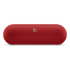 Beats Pill Wireless Bluetooth Speaker 24-hour Battery IP67 Water Resistant Built-in Microphone USB-C Charging Red