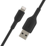 Belkin CAA001BT3MBK Lightning to USB-A Cable 3 m Black MFi Certified