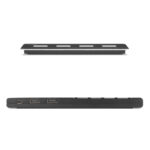 Belkin F1DN004MOD-KM-4 Secure Modular KVM Switch 4 Computer 8 Display USB Type-A Black NIAP Profile 4.0