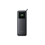Belkin Power Bank 11000mAh with Retractable USB-C Cable 60W Fast Charging Built-in Display Black