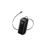 Belkin Power Bank 22000 mAh Black with Retractable USB-C Cable 120W Fast Charging Built-in Display 3 Device Output
