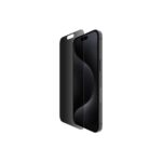 Belkin ScreenForce InvisiGlass Privacy Protector for iPhone 16 Pro Max 6.9" Tempered Film 60% Recycled