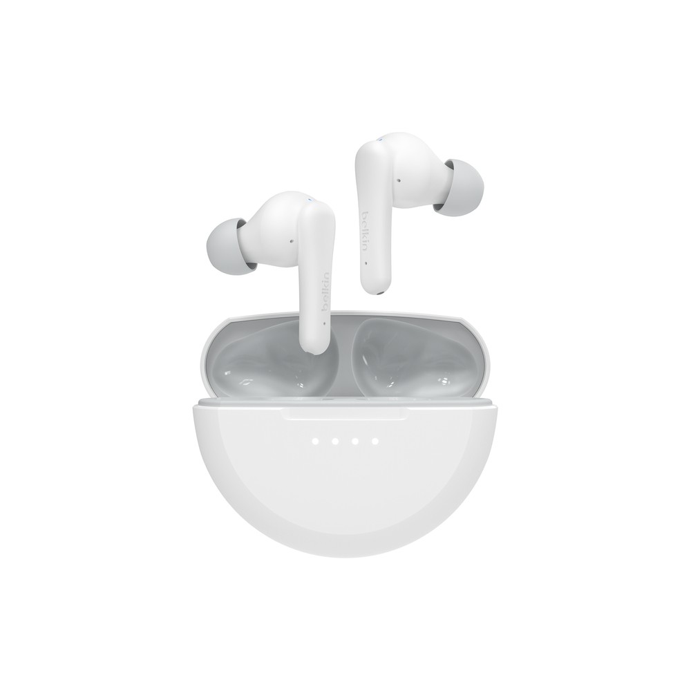 Belkin SoundForm Nano 2 Wireless Earbuds Bluetooth 5.3 with Microphone Designed for Children IPX5 White Belkin SoundForm Nano 2 Wireless Earbuds Bluetooth 5.3 with Microphone Designed for Children IPX5 White