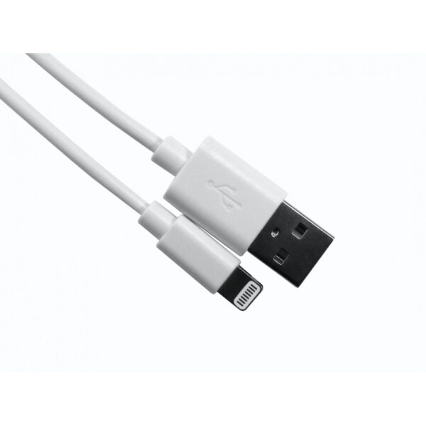 Cables Direct NLMOB-LT1M Lightning Cable 1 m Lightning to USB A MFI Certified White